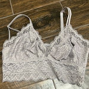 Soma Embraceable Enchanting Lace Bralette size Small